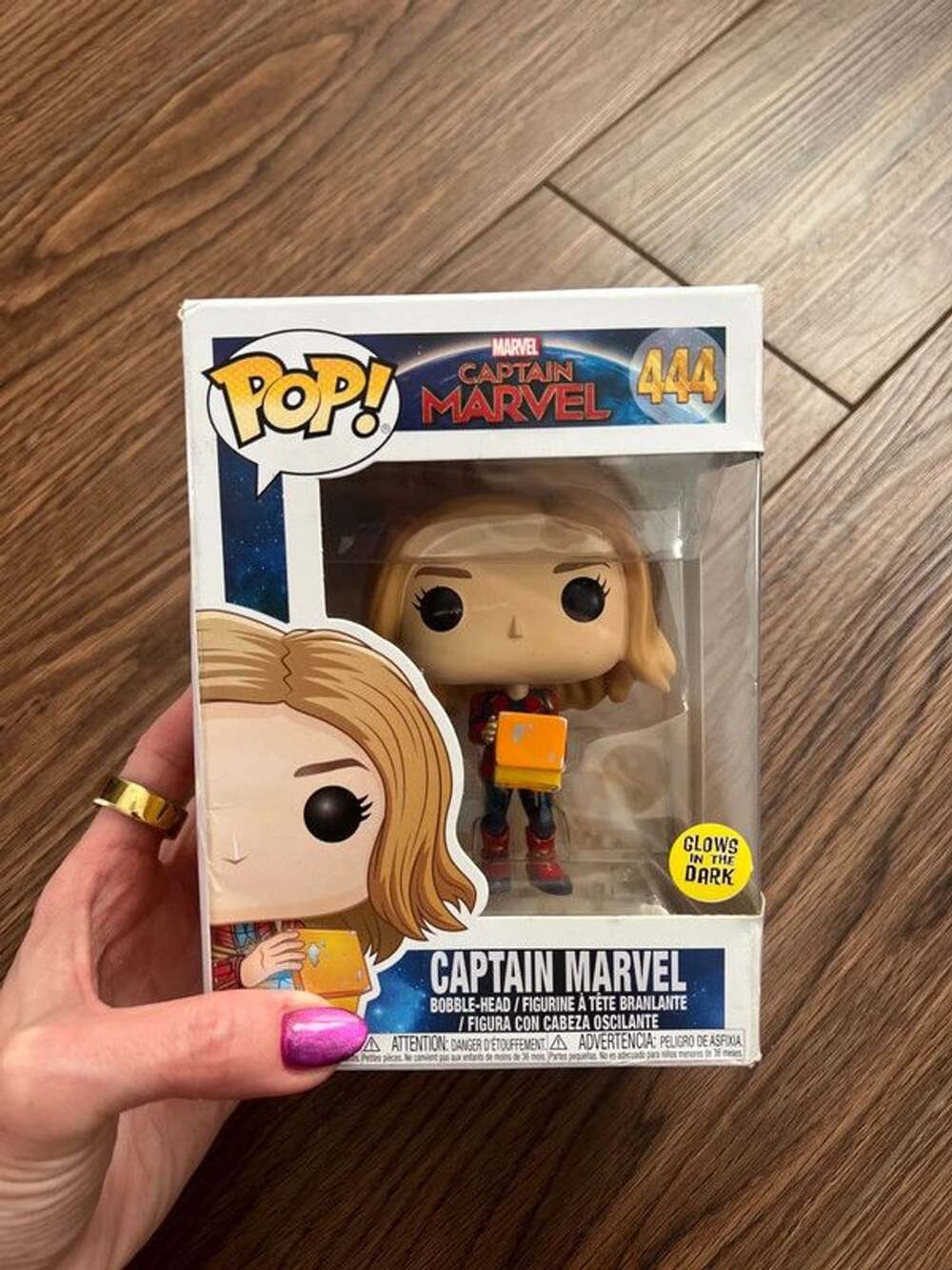 Funko Captain Marvel Glow in the Dark
